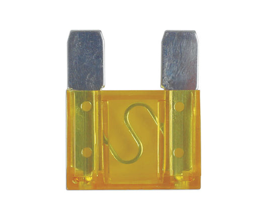Maxi Blade Fuses 20A, Yellow 10pc