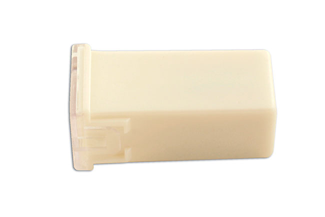 J-Type Cartridge Fuses 25A, Natural 10pc