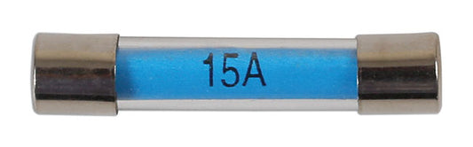 Glass Auto Fuses 15A 100pc