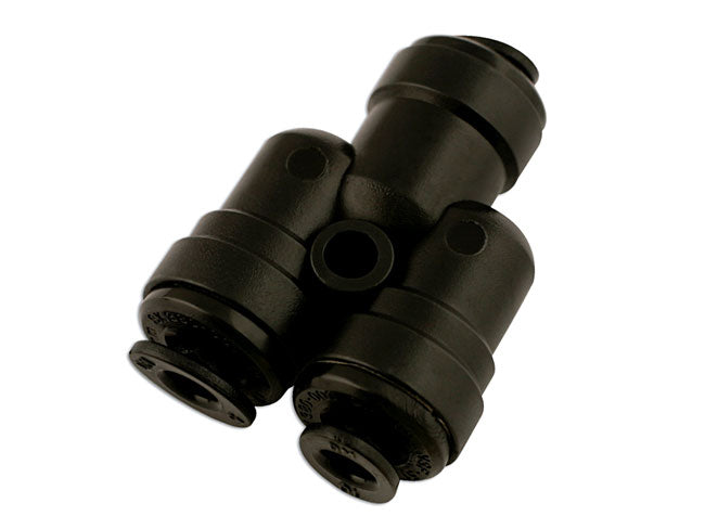 Push-Fit 2 Way Divider 10mm x 10mm 5pc