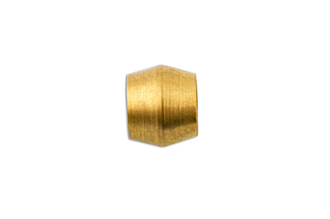 Brass Olive Barrel 3/8" 100pc