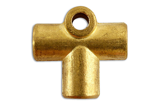 3 Way Brake Tube Connector 3/8 UNF x 24 TPI 5pc