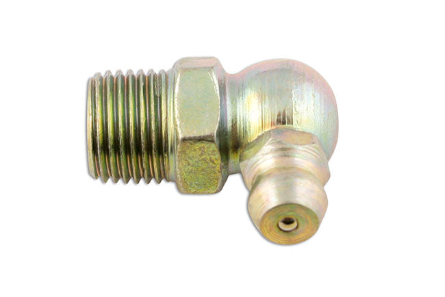 90° Angle Grease Nipple 1/4" BSP 25pc
