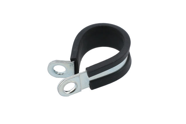 Rubber Lined P Clips 21mm 10pc