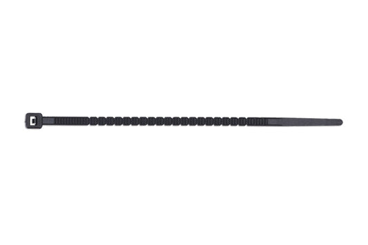 Black Twist-to-Break Cable Tie 102mm x 2.8mm 50pc