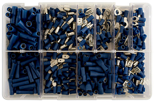Assorted Blue Terminals Box 280pc