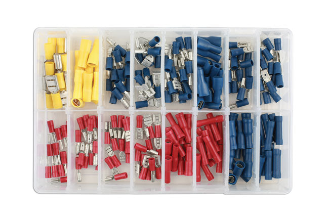 Assorted Push-On Terminals Box 200pc