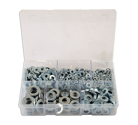 Assorted Form A Flat Washers Box 800pc