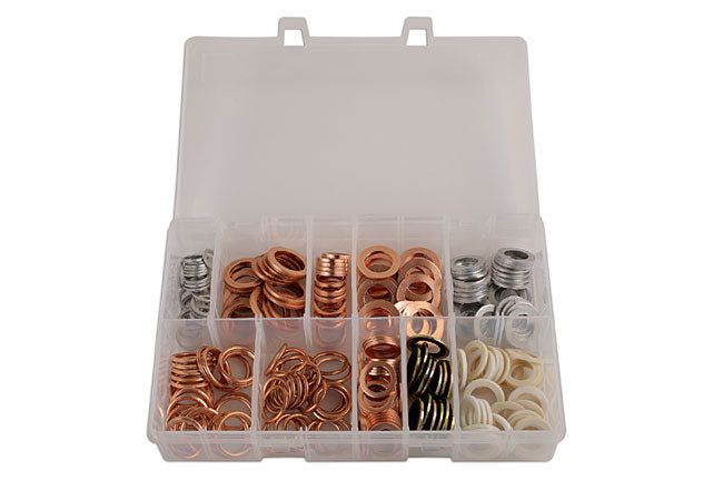 Assorted Sump Plug Washers Box 250pc