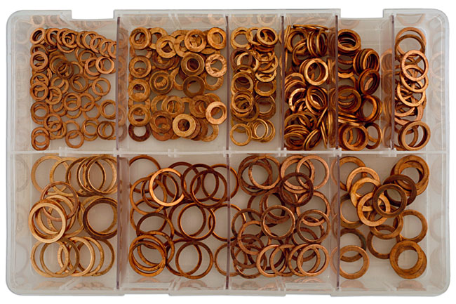 Assorted Metric Diesel Injection Washers Box 360pc