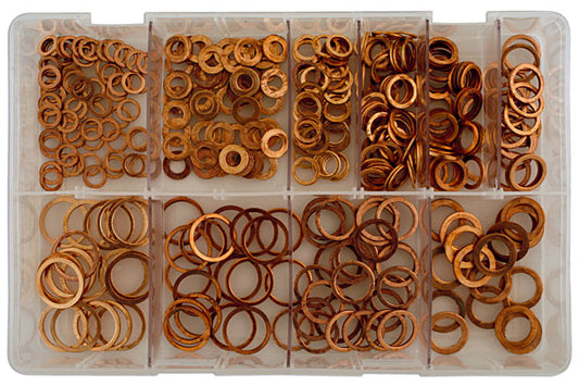 Assorted Metric Diesel Injection Washers Box 360pc