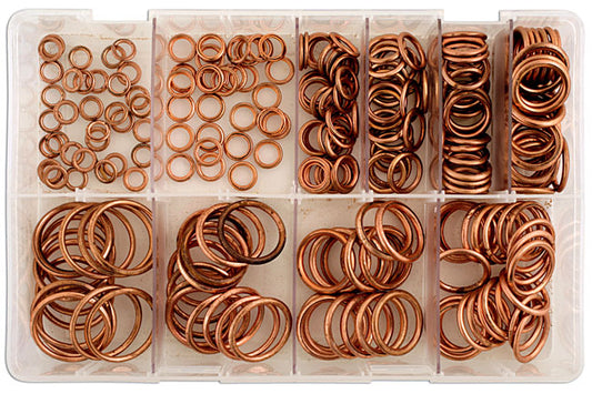 Assorted Compression Washers Box 250pc
