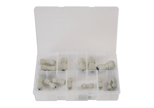 Assorted Imperial Push-Fit Couplings, Straight 16pc