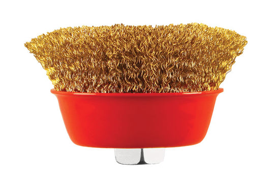 Abracs Crimped Cup Brush 75mm x M14 1pc