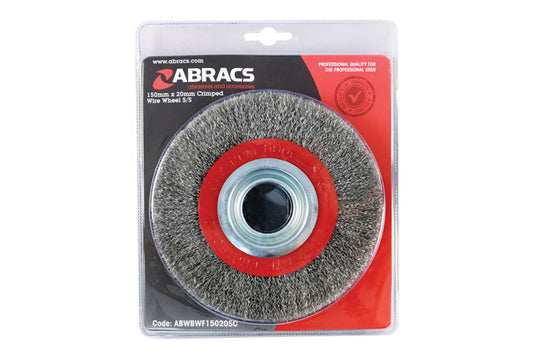 Abracs Bench Grinder Brush 150mm x 20mm 1pc