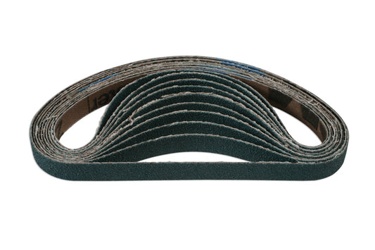 Abracs File Belts 20mm x 520mm 80g Zirconium 10pc