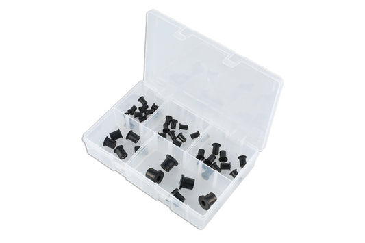 Assorted Rubber Nut Insert Set 40pc