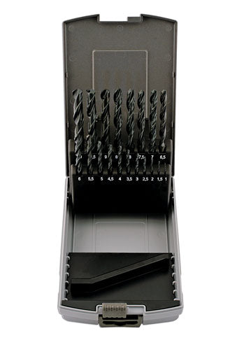 HSS Drill Bit Set 1mm - 10mm 19pc