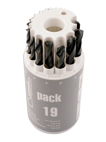 HSS Dial-a-Drill Set 1mm - 10mm 19pc