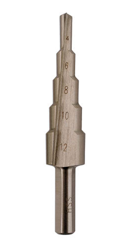 Stepped Drill 4 - 12mm
