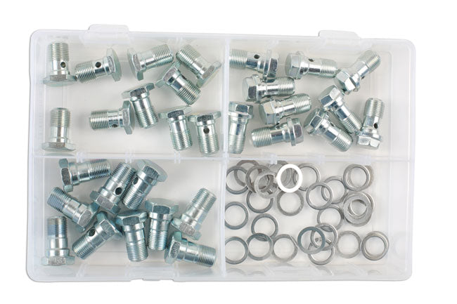 Assorted Brake Hose Banjo Bolts M12 60pc