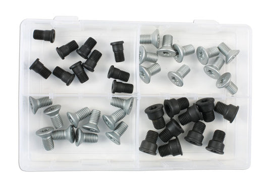 Assorted Brake Disc & Drum Fixing Screws M10 - M12, 40pc