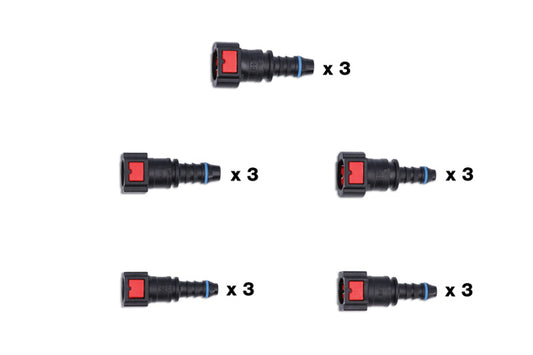Assorted Straight AdBlue® Quick Connectors 15pc