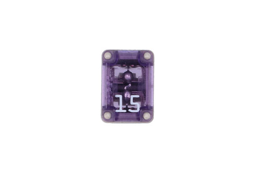 Slotted M-Case Fuse 15A 2pc