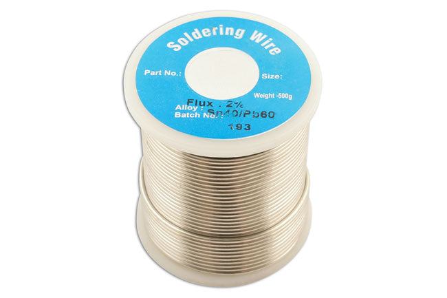 Solder Wire 22 SWG/0.8mm 0.5kg Reel 1pc
