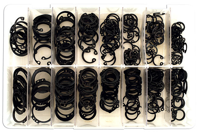 Assorted Internal & External Metric Circlip Box 280pc
