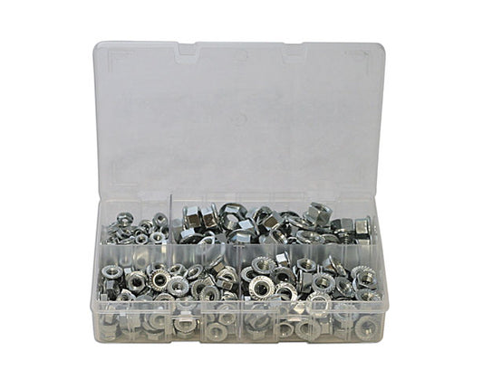 Assorted Metric Flange Nuts Box 225pc