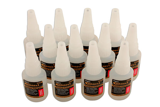 Premium Superglue, Clear 20g 12pc