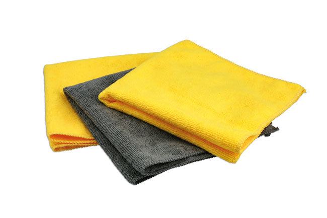 Microfibre Cloths Set 3pc