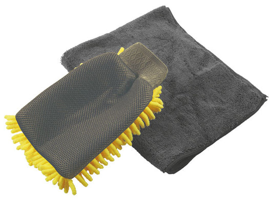 Microfibre Wash Mitt 2pc
