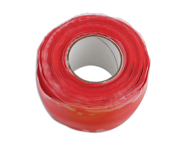 Red Silicone Self Fusing Tape 25mm x 3m 1pc