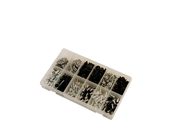 Assorted Bodyshop Metal Fasteners 400pc