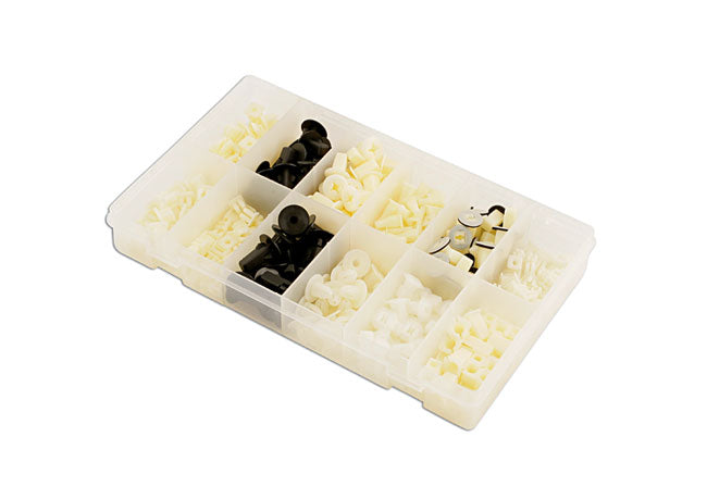 Assorted Plastic Locking Nuts 350pc