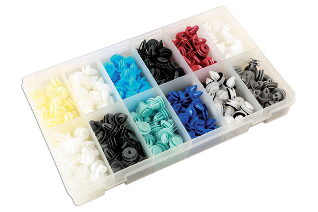 Assorted Panel Clips, Asian Market 335pc