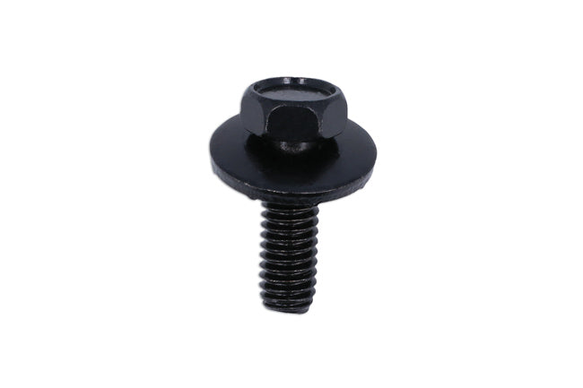 Black Hex-Head Body Screw with Washer - for Toyota 50pc