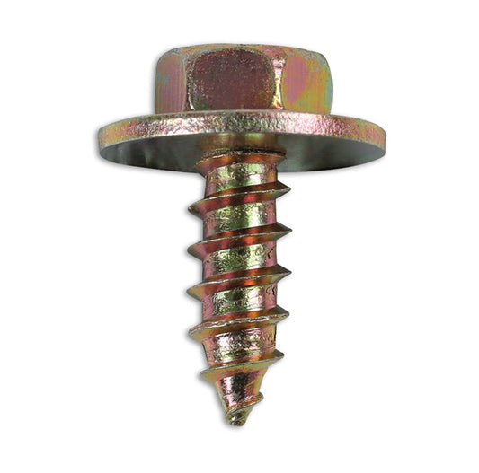 Metal Fastener Screw with Washer - for Audi, Ford, GM, Mercedes-Benz 10pc
