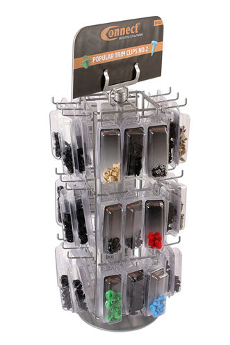 Trim Clip Rack Version 2 c/w Clam Packs 108pc