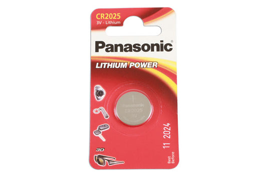 Panasonic Coin Cell Battery CR2025 1pc