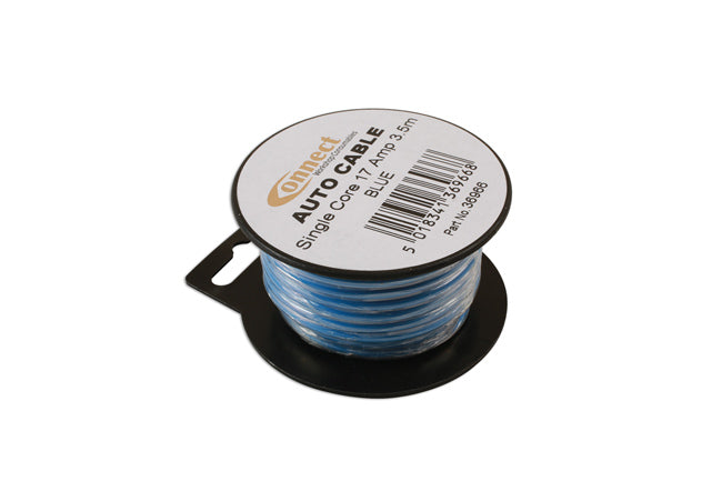 Blue Single Core Auto Cable 28/0.30 3.5m