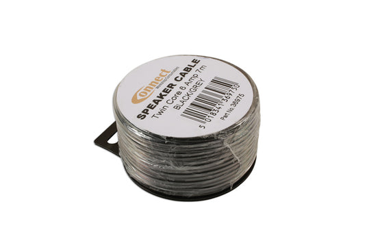 Mini Reel Automotive Twin Speaker Cable 2 x 24/0.20 7m