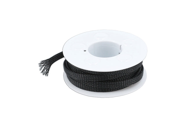 Expandable Braided Sleeving 6mm 5m roll in a clam blister