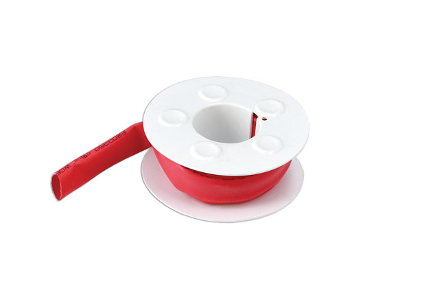 Heat Shrink Tubing on a roll 9.5mm 1.22m roll Red