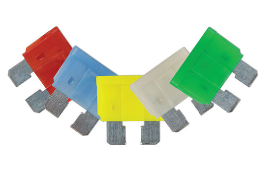Mixed LED Blade Fuses 10 - 30A 5pc