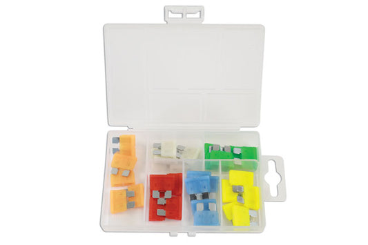 Assorted LED Standard Blade Fuses 30pc