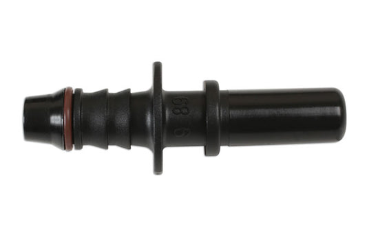 Straight Male Plastic Pipe Connector 9.89 x 8mm 5pc