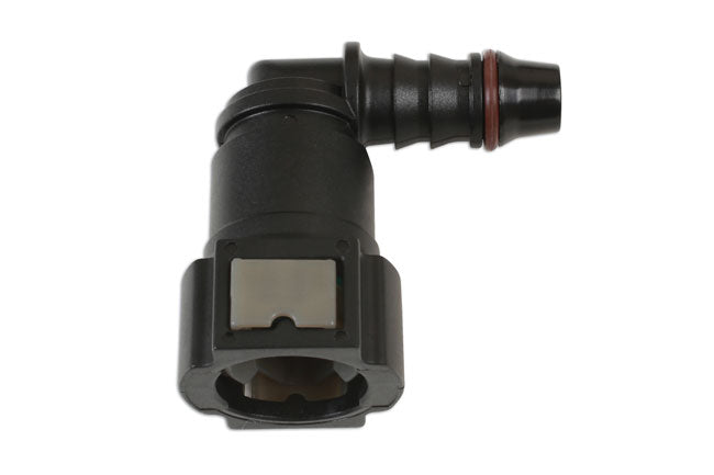 90° Angled Fuel Line Quick Connectors 9.89 x 8mm 3pc